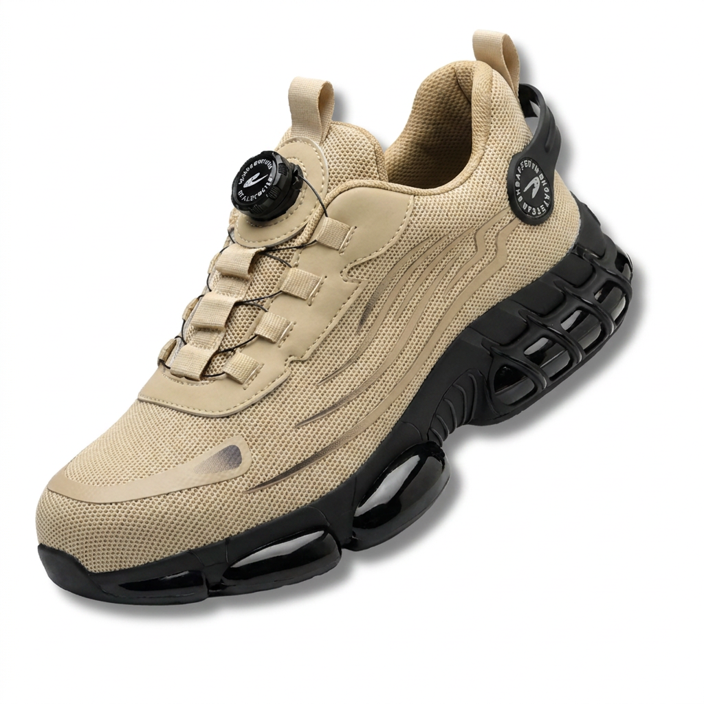 Veiligheidssneakers met Stalen Neus en Draaiknopsluiting