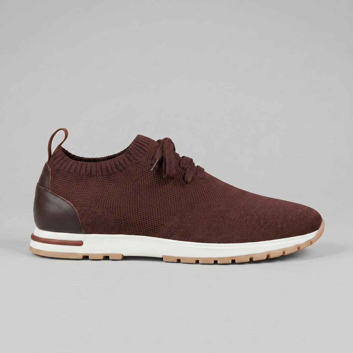Knit Sock Lace-Up Trainers Heren Casual