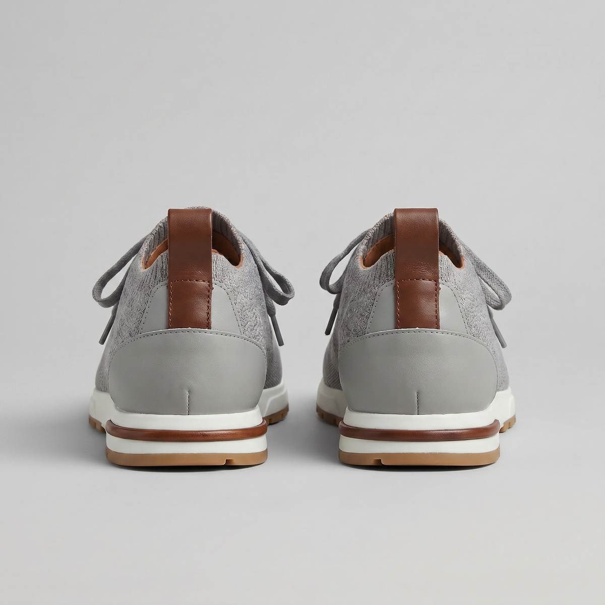Knit Sock Lace-Up Trainers Heren Casual