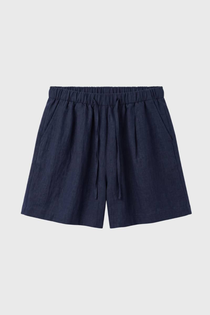 Korte Broek Dames Losse Pasvorm Elastische Tailleband Casual