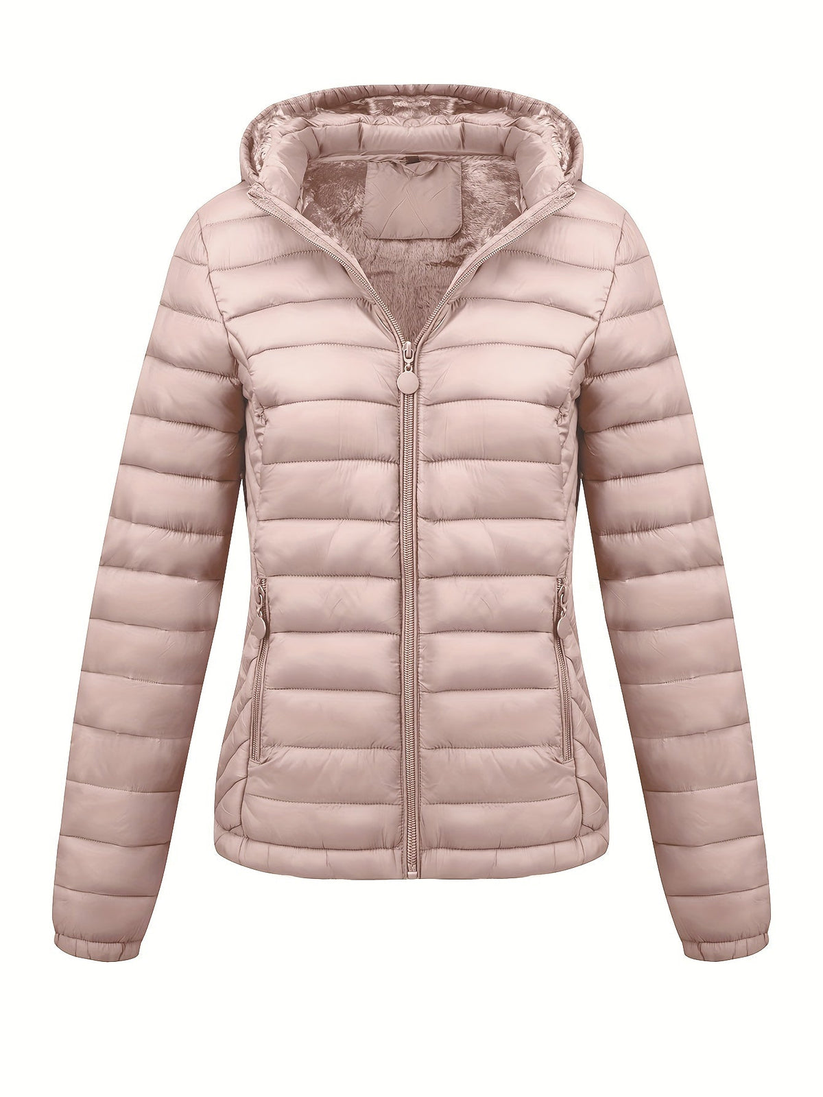 Lara | Gewatteerde hoodie jas