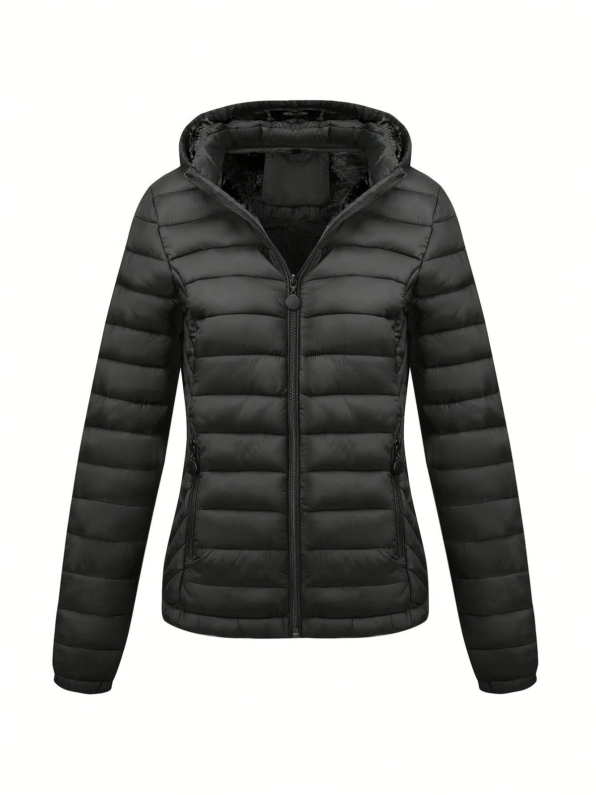 Lara | Gewatteerde hoodie jas