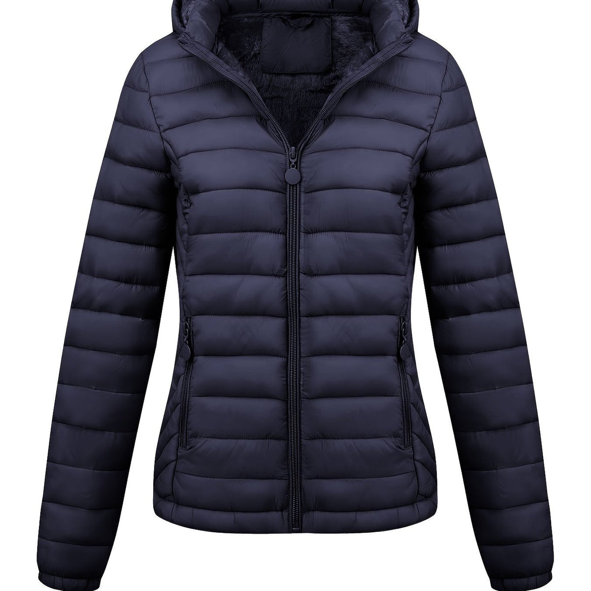 Lara | Gewatteerde hoodie jas