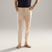 Linnen Broek Heren Zomer Casual Formeel