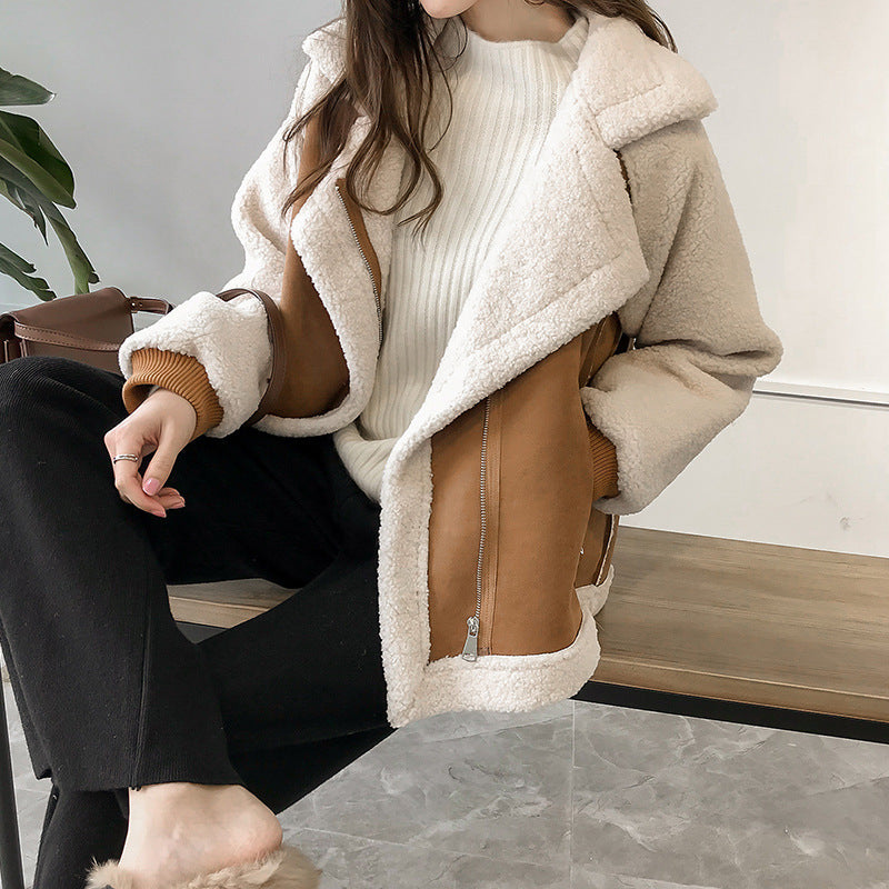 BRIELLE – COZY SHERPA KRAAG RITJACK