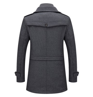 Luxe Heren Winterjas Met Kraag - Antwan