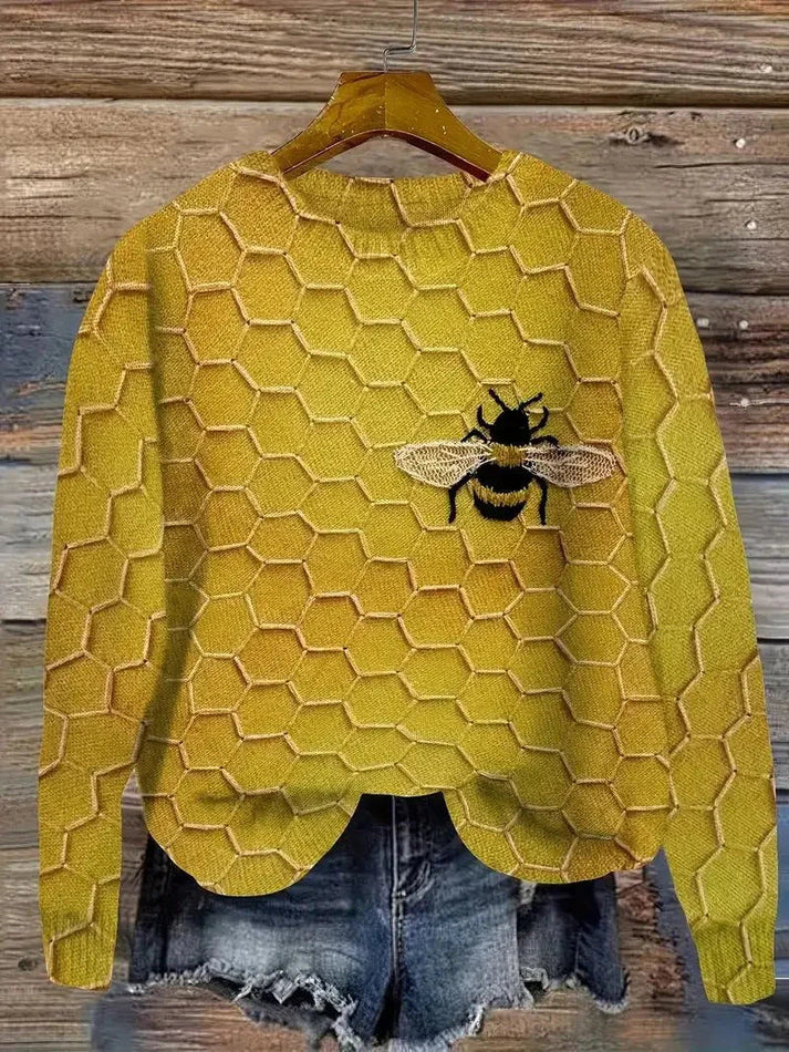 Knusse Trui met Verfijnde Afwerking voor Een Stijlvolle Look - Alexa