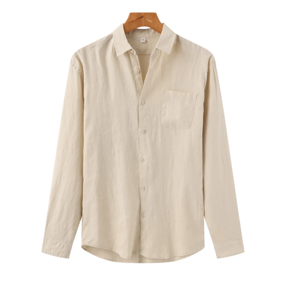 Overhemd Lange Mouwen Heren Comfort Casual