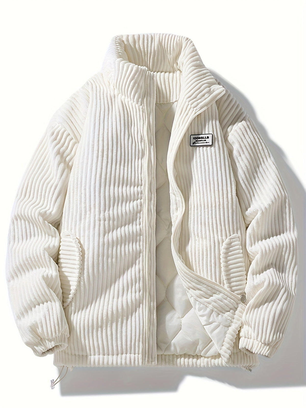 Pim | Corduroy winterjas in casual stijl