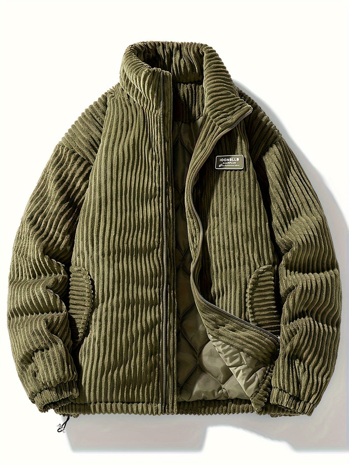 Pim | Corduroy winterjas in casual stijl