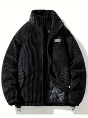 Pim | Corduroy winterjas in casual stijl