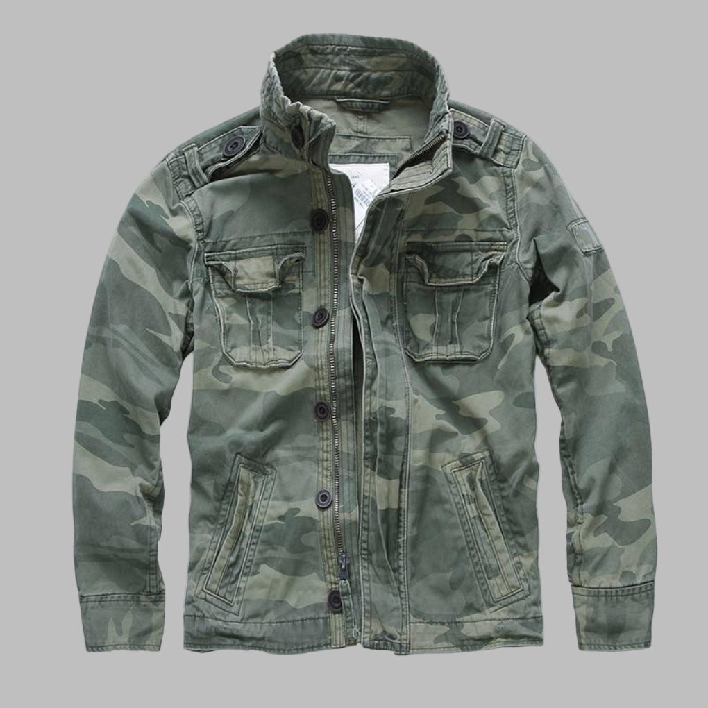 Camouflage militair jack