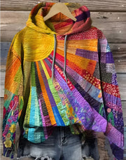 LILLIAN – ARTISTIEKE PATCHWORK CAPUCHONJACK