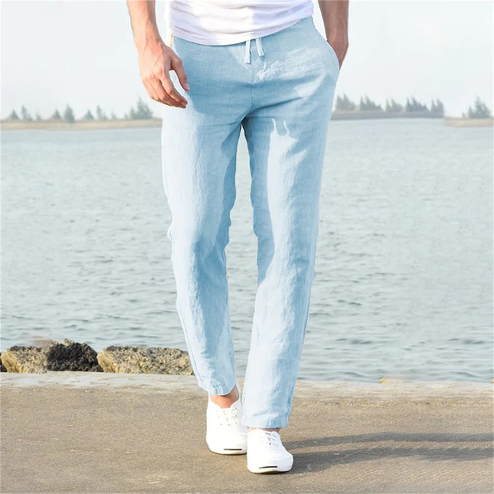 Sander | Heren luchtige broek
