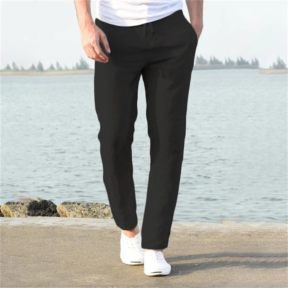 Sander | Heren luchtige broek