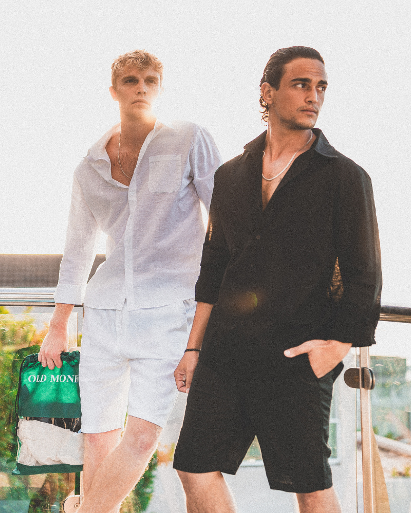 Shorts Heren Linnen Rechte Pasvorm Zomer Casual