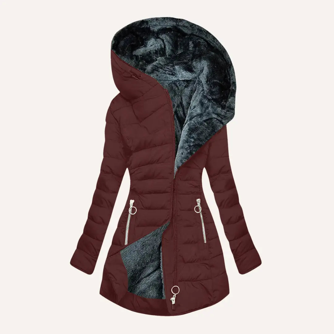 SAMANTHA – ELEGANTE ASYMMETRISCHE WINTERJAS