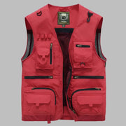 Zomervest met meerdere zakken