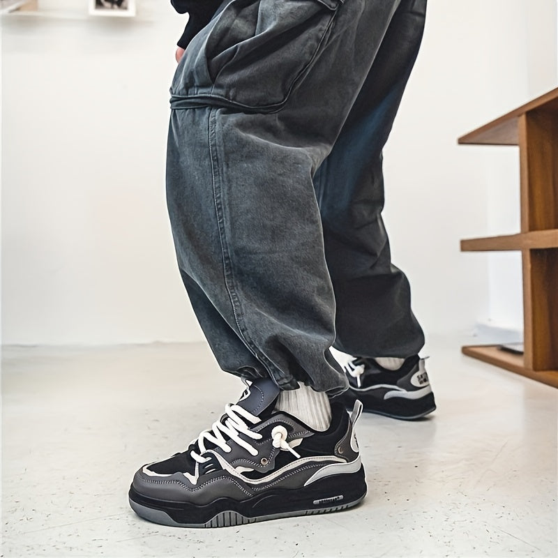 Chunky herensneaker – Sportieve look met stevige zool