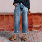 Dally | Retro-jeans met rechte pijpen voor dames