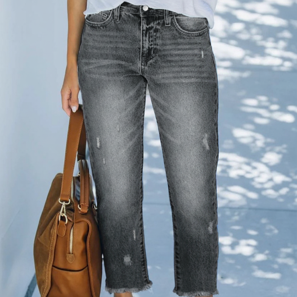 Dally | Retro-jeans met rechte pijpen voor dames