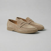 Suede Penny Loafers Heren Casual Formeel