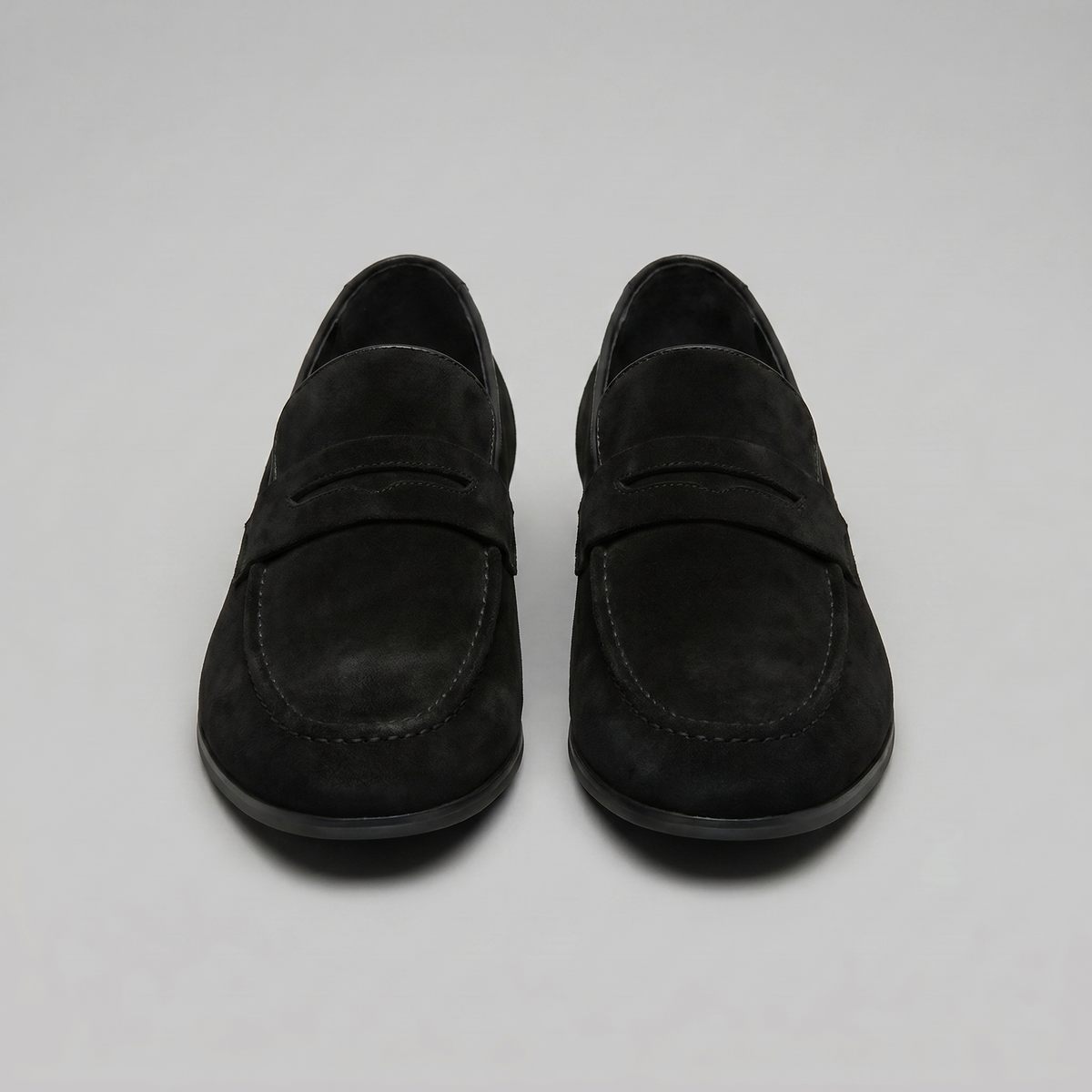 Suede Penny Loafers Heren Smart Casual