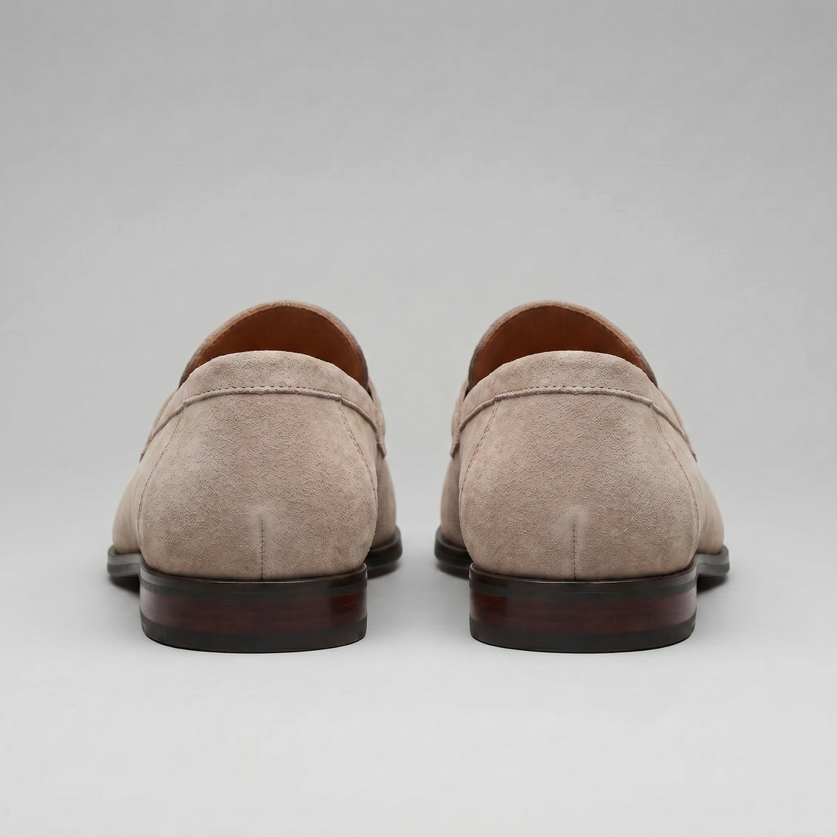 Suede Penny Loafers Heren Smart Casual