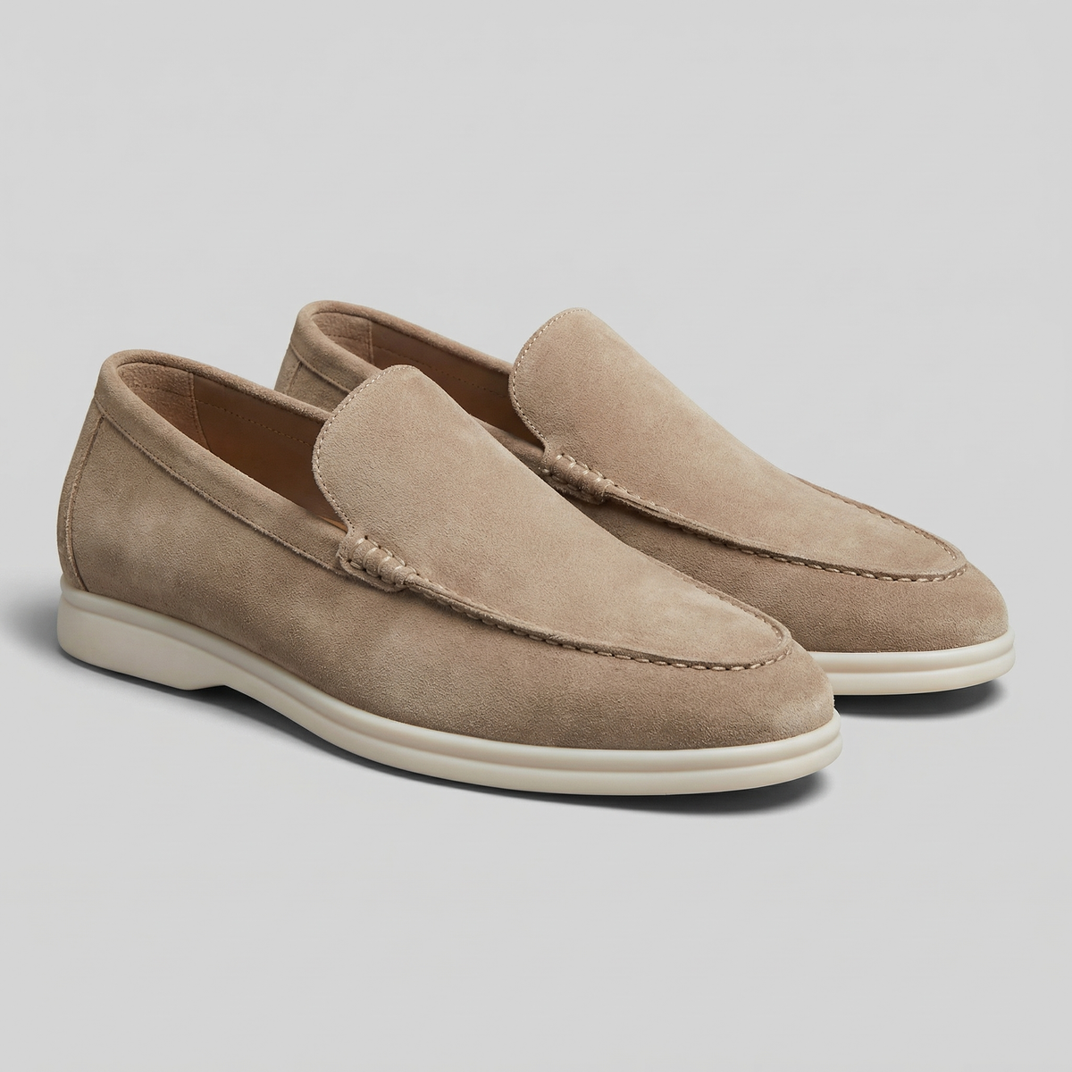 Suede Slip-On Loafers Heren Casual Formeel
