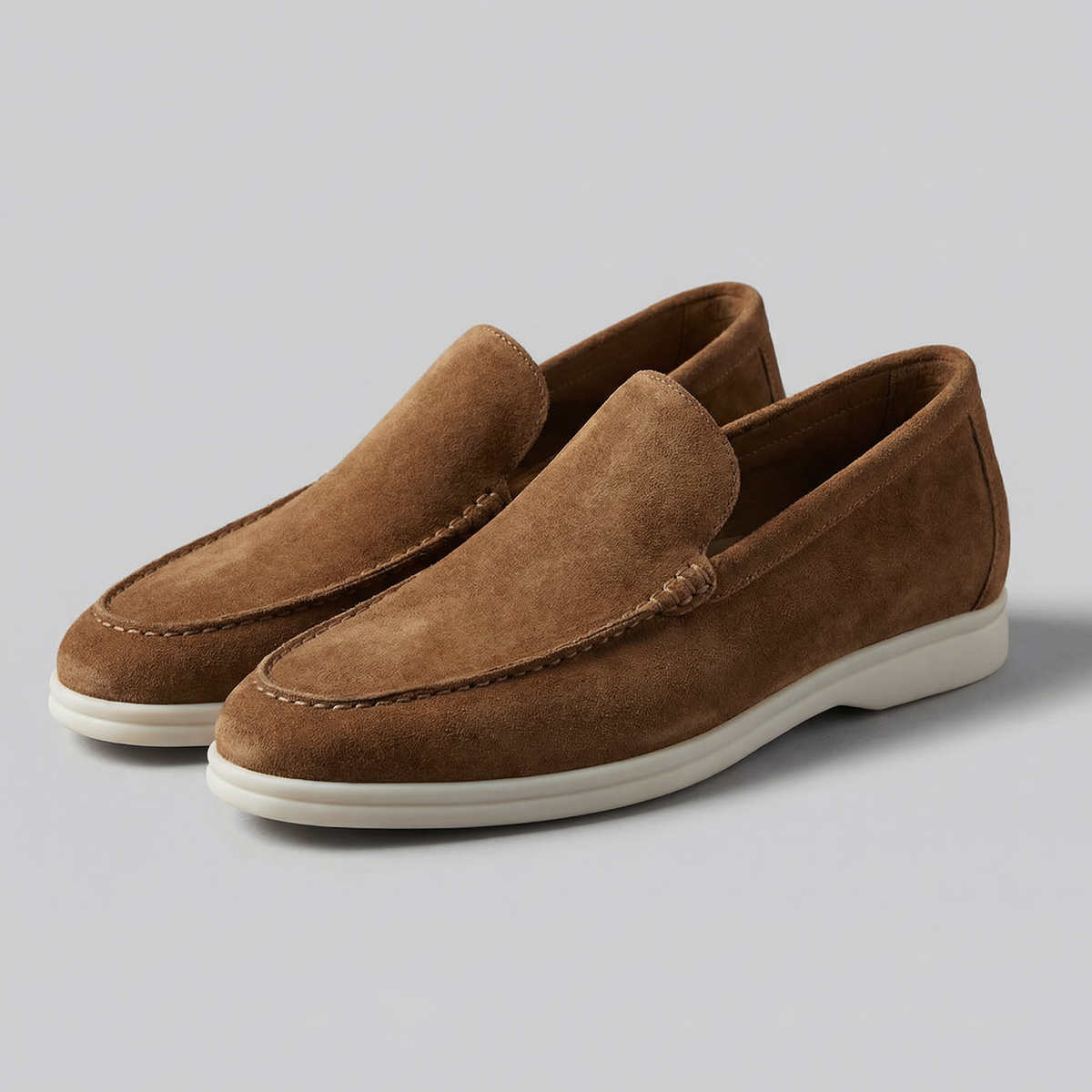 Suede Slip-On Loafers Heren Casual Formeel