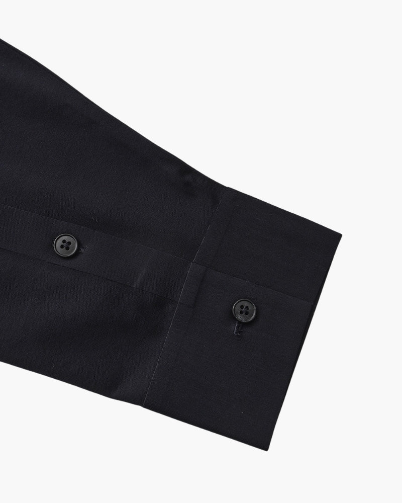 Tailored Shirt Heren Katoen Elastisch Casual Formeel