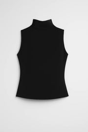Top Dames Mouwloos Coldetail Strak Getailleerd Casual