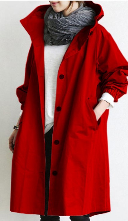 Van Laar | Waterdichte en winddichte trenchcoat voor vrouwen met capuchon