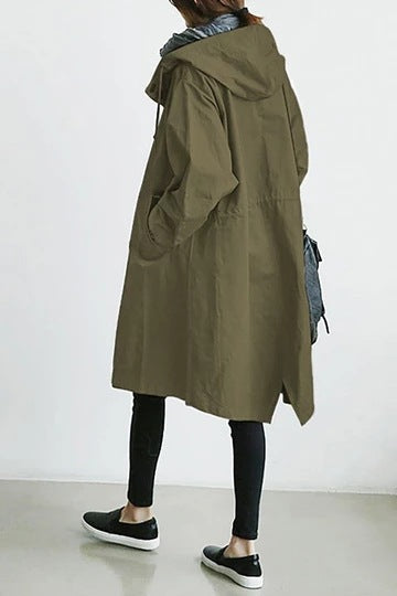 Van Laar | Waterdichte en winddichte trenchcoat voor vrouwen met capuchon