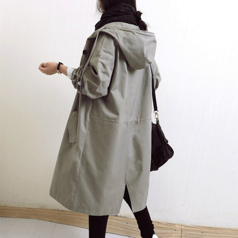Van Laar | Waterdichte en winddichte trenchcoat voor vrouwen met capuchon