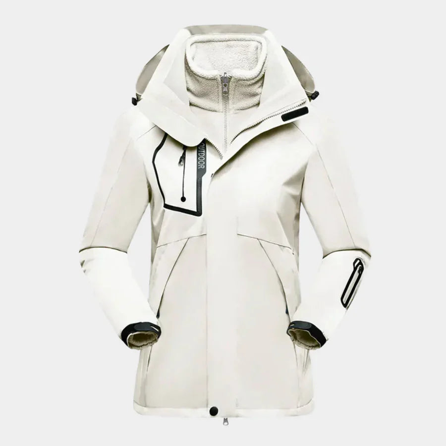 Van Laar | Dames 3-in-1 Waterdichte All-Weather Parka
