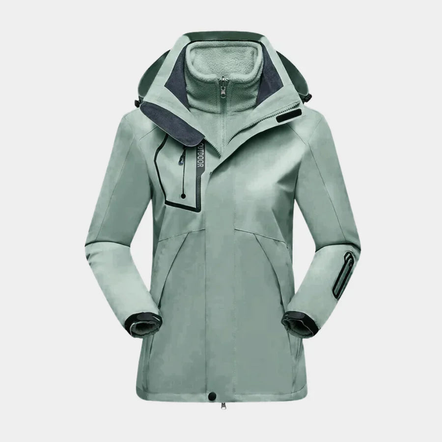 Van Laar | Dames 3-in-1 Waterdichte All-Weather Parka