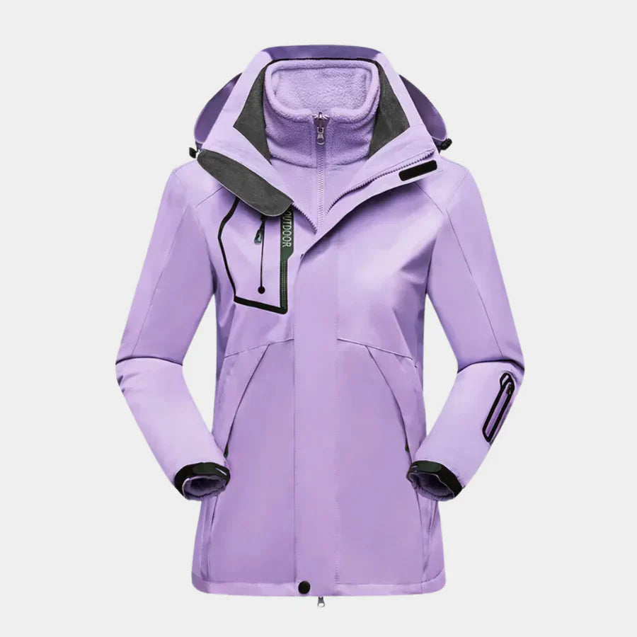 Van Laar | Dames 3-in-1 Waterdichte All-Weather Parka