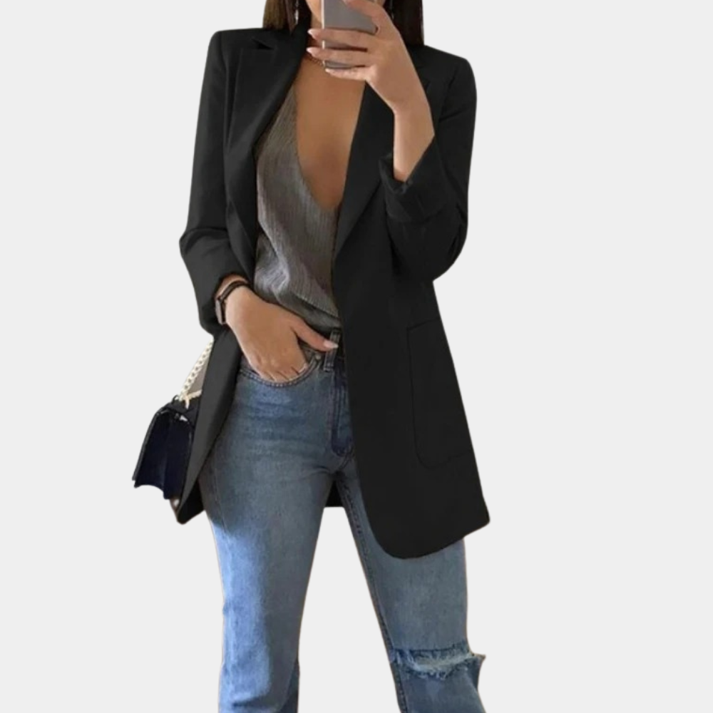 Van Laar | Dames Effortless Longline Blazer Jas