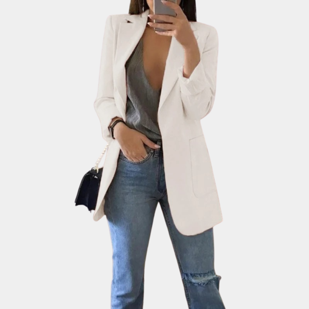 Van Laar | Dames Effortless Longline Blazer Jas