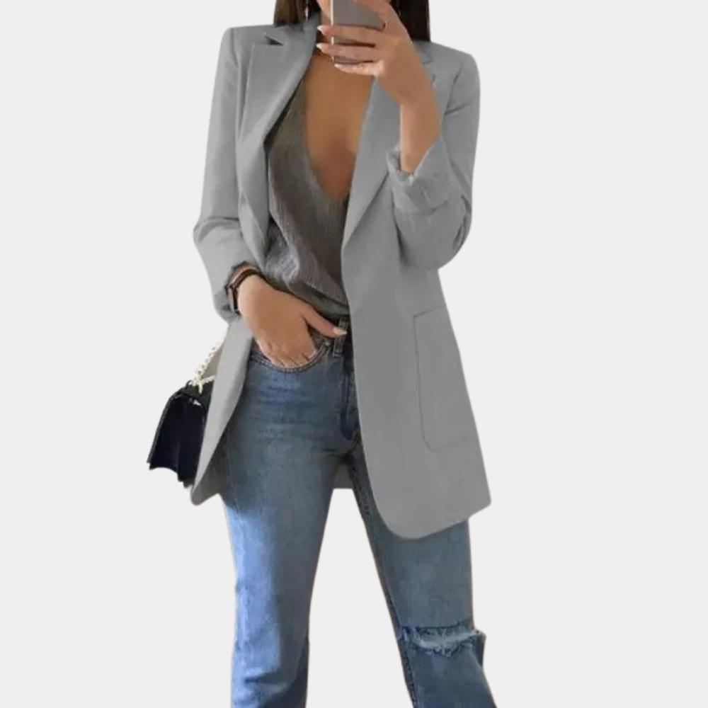 Van Laar | Dames Effortless Longline Blazer Jas
