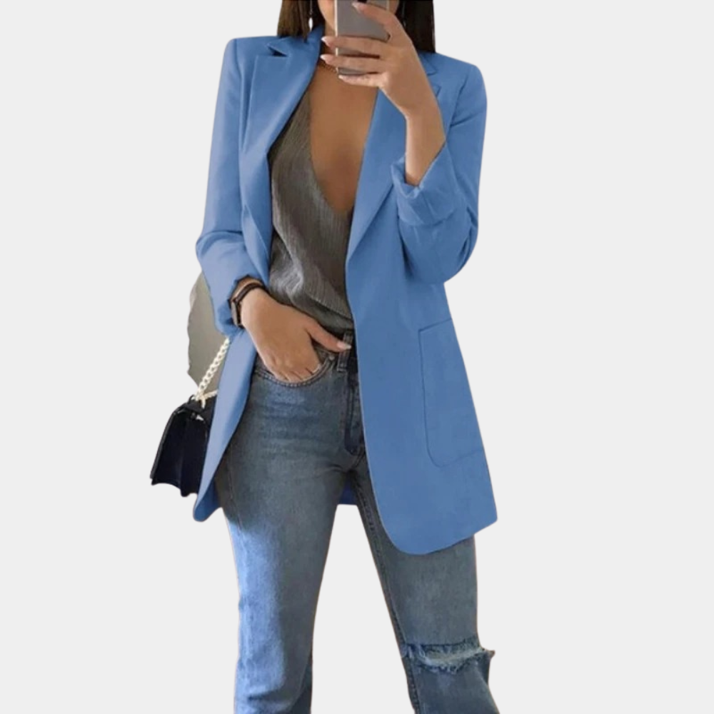 Van Laar | Dames Effortless Longline Blazer Jas