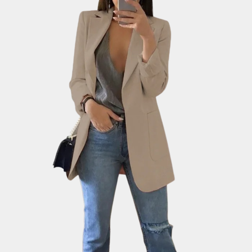 Van Laar | Dames Effortless Longline Blazer Jas