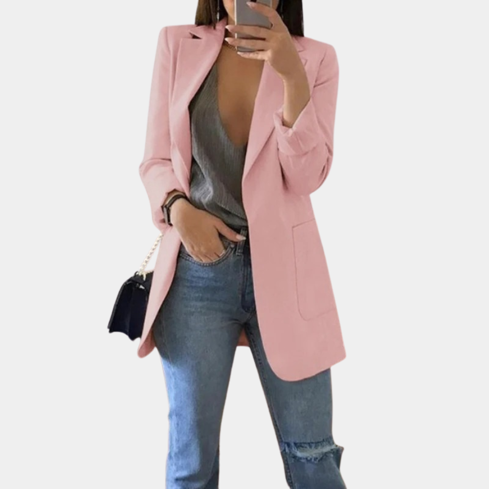 Van Laar | Dames Effortless Longline Blazer Jas