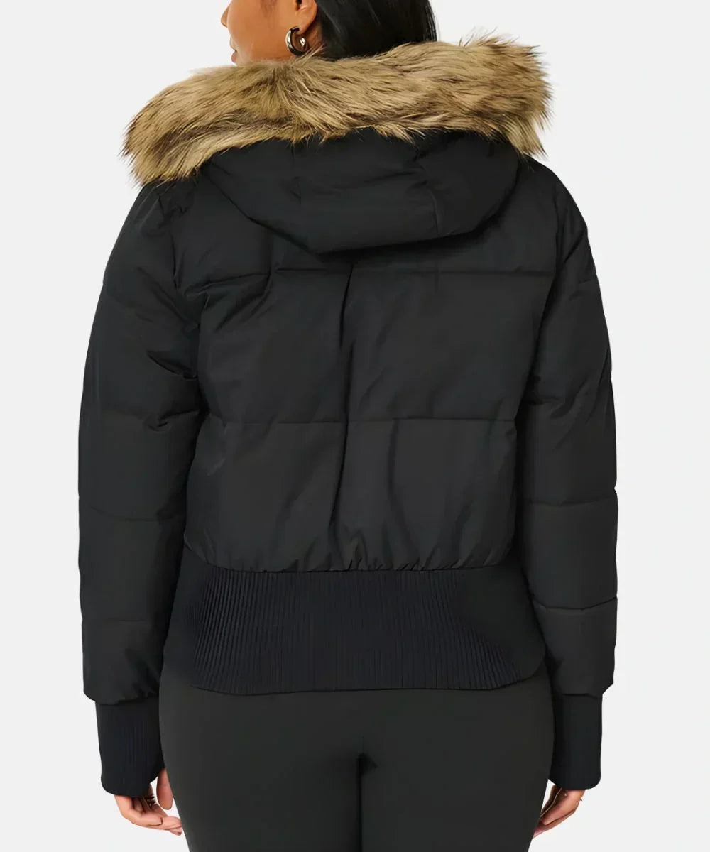 Van Laar | Dames Puffer Jast met Neppelzen Kap