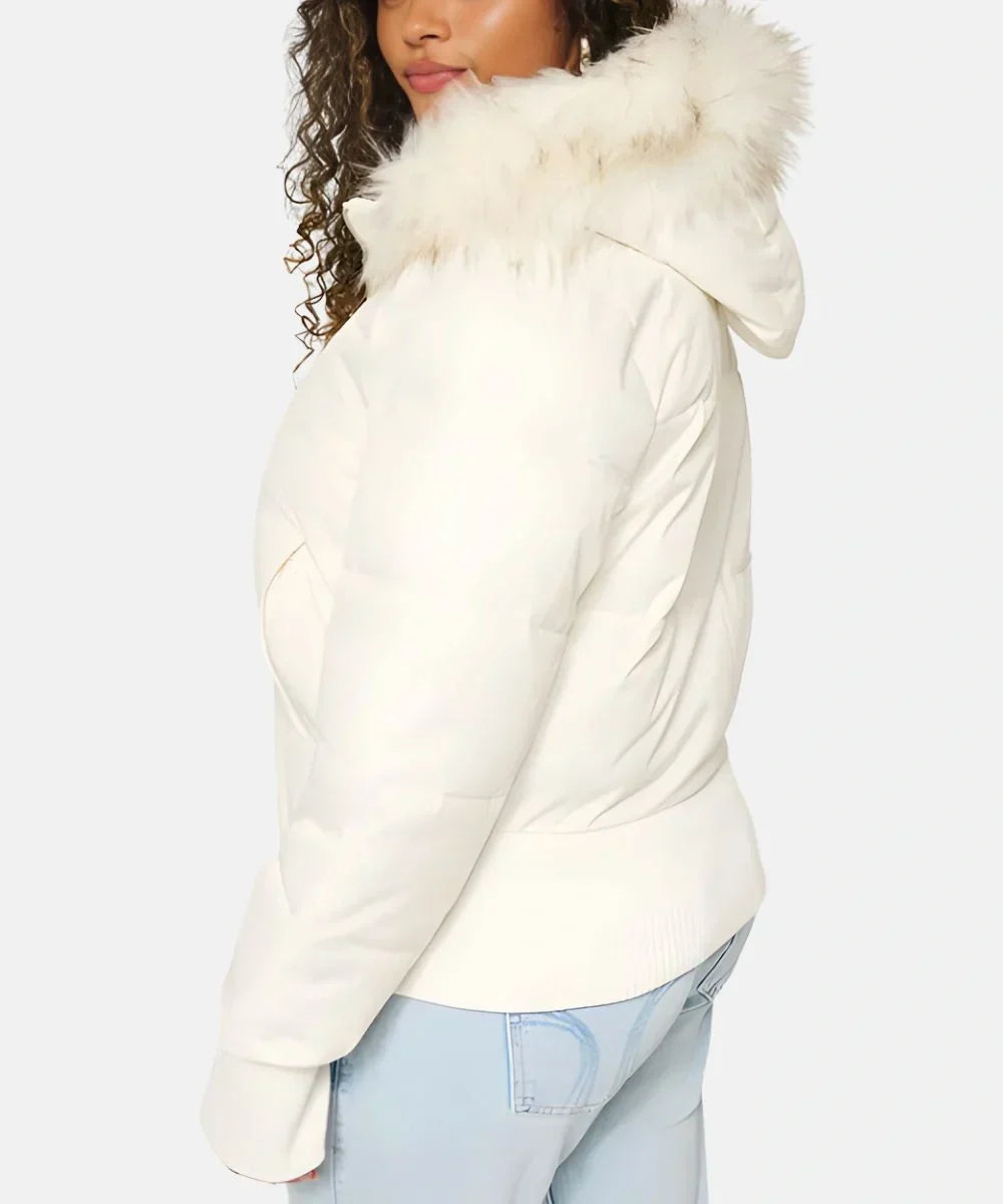 Van Laar | Dames Puffer Jast met Neppelzen Kap